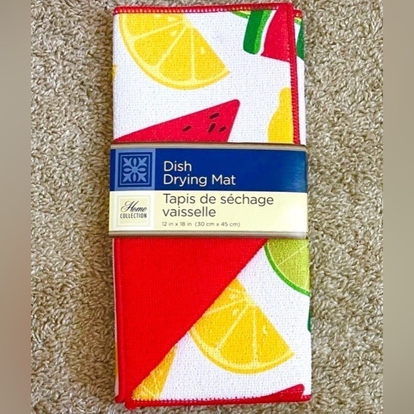 🍉 WATERMELON PRINT DISH DRYING MAT 🍉 - Picture 4 of 6